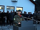 Oberst Lekas erste Angelobung als stellvertretender Militärkommandant von Kärnten.
