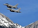 Eurofighter sichern den österreichischen Luftraum.