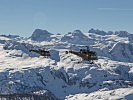 "Alouette" III Helikopter im Dachsteingebiet...