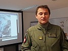 Oberstleutnant Alex Handl, Leiter des Hochgebirgslandelehrganges.