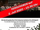 Verschiebnung des Galakonzertes der Militärmusik Kärnten 2020.