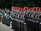 Die Militärmusik Niederösterreich und ein Ehrenzug der Garde umrahmten die Veranstaltung.