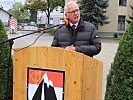 Landtagspräsident Reinhart Rohr überbrachte Grußworte des Kärntner Landeshauptmannes.