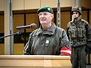 Der Tiroler Militärkommandant erläuterte die für die militärische Ausbildung wichtige 3-G-Regel: "Gewissenhaft, Gemeinsam, Gerüstet".