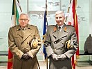 V.l.: General Claudio Graziano und General Robert Brieger.