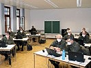 Ausbildung der Offiziere und Unteroffiziere der Miliz an den digitalen Systemen des Militärkommandos.