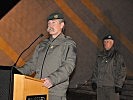 Ansprache von Brigadier Horst Hofer bei der "Closing Ceremony".