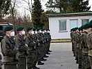 Die Soldaten sprachen ihr Treuegelöbnis auf die Republik Österreich
