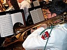 Erstes öffentliches Konzert der Militärmusik Vorarlberg 2022 für die Militärmusikfreunde im "Cubus" in Wolfurt.