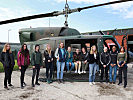 40 junge Frauen waren beim Girls' Day am Fliegerhorst.