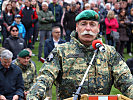 Der Kommandant der 7. Jägerbrigade, Brigadier Horst Hofer, bei seiner Ansprache.
