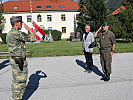 Der Kommandant der ausgerückten Truppe meldet dem Militärkommandanten von Tirol.