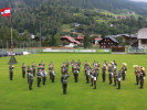 Die Militärmusik Kärnten gab ein Marschkonzert und begleitete die Siegerehrung.