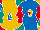 Das Logo der Europäischen Kommission für den Tag der Sprachen.
