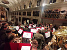 Eindrucksvolle Stimmung durch die Militärmusik Salzburg unter der Leitung von Militärkapellmeister Schernthanner.