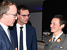 Oberstleutnant Sabrina Weber wird als neue Rechtsberaterin des Militärkommandos Vorarlbergs vorgestellt.