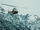 Hubschrauber Bell OH-58 "Kiowa" sind bei der "Dädalus23" eingesetzt.