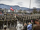 Nicht nur 250 Soldaten sondern auch zahlreiche Besucher waren bei der Angelobung in Kufstein.
