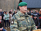 Brigadekommandant Horst Hofer bei seiner Ansprache.