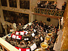 Die Militärmusik Salzburg unter der Leitung von Oberleutnant Johann Schernthanner umrahmte die Feiern.