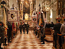 Der Tag endet mit einem Requiem in Salzburgs ältester Kirche.