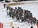 Der Start zu den Heeresmeisterschaften im Skibergsteigen 2011.