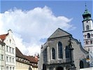 Besichtigung von Kulturgütern in der Altstadt von Lindau am Bodensee.