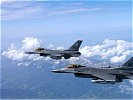 Die F-16 über Österreich.