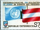 1990 - Sondermarke "Österreichische UNO-Soldate.