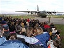 Die C-130 Hercules erstmals in Graz.