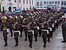 Die Salzburger Militärmusik begleitete den Festakt.