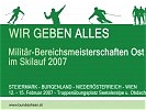 Athleten aus der Steiermark, Burgenland, Niederösterreich und Wien 'geben alles' bei den diesjährigen Bereichsmeisterschaften im Schilauf.