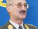 Generalleutnant Apfalter vertrat das Verteidigungsministerium.