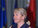 ...hörten Vorträge von Polizei-Major Luise Strasser...
