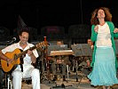 Sandra Pires und ihr Gitarrist Mario Berger begeisterten das Publikum.