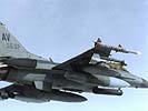 Diese F-16 wurden von österreichischen Draken eskortiert.