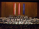 Die Militärmusik Salzburg im Großen Festspielhaus.