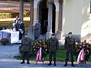 Die gemeinsame Allerseelenfeier von Landesregierung und Militärkommando hat in Tirol Tradition.
