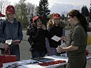 Soldatinnen informierten die Mädchen über ihre Erfahrungen mit dem Heer.