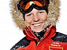 Wachtmeister Sabrina Grillitsch, strahlende Siegerin beim Wettlauf zum Südpol.