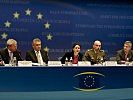 Hochkarätige Präsentation im Ratsgebäude der Europäischen Union.