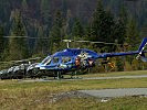Auch Helikopter vom Typ OH-58 ’Kiowa’ kommen zum Einsatz.