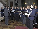 Bei der Benefiz-Vesper in der Wiener Michaelerkirche sang der Chor der Logistikschule der deutschen Bundeswehr.