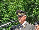 Oberst Helmut Plieschnegger bei seiner Ansprache.