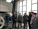 Die Gäste aus Deutschland besuchten unter anderem das Heereslogistikzentrum Wels.