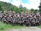 Die Zöglinge des Militärrealgymnasiums zu Gast beim Jägerbataillon 18.
