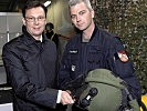 Verteidigungsminister Norbert Darabos überzeugte sich persönlich von der Leistungsfähigkeit der Kampfmittel-Spezialisten.