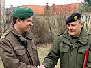 Brigadier Luif und Generalleutnant Dialer.