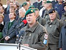 Oberstleutnant Hofer kommandiert das neue Einsatzbataillon für den Kosovo.