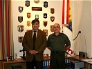 Colonel Stavros Kinigopoulos mit Oberstleutnant Claus Amon.